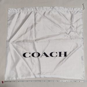 Coach White Storage Bag